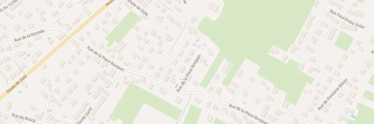 Plan du 23C Rue de la Pièce Bonjean à Saint-Marcel