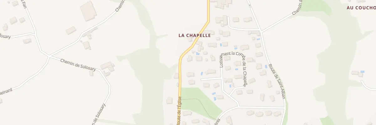Plan du 40 Rte de l’Église à La Chapelle-de-Surieu