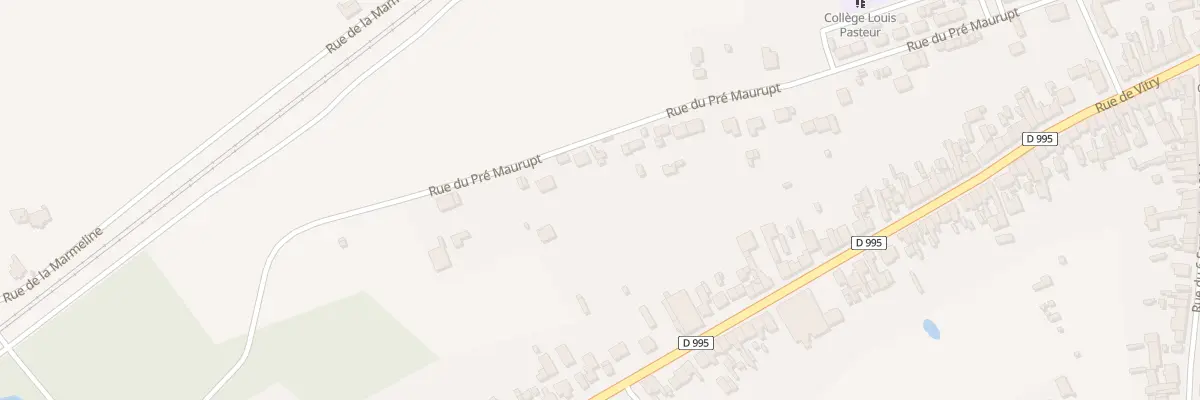 Plan du 45 Rue du Pre Maurupt à Sermaize-les-Bains
