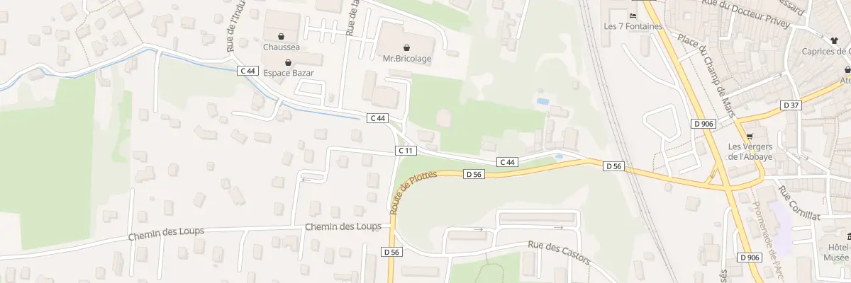 Plan du 207 Rue du Puits des Sept Fontaine à Tournus