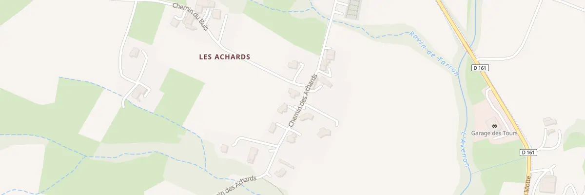 Plan du 248 Che des Achards à Fay-le-Clos