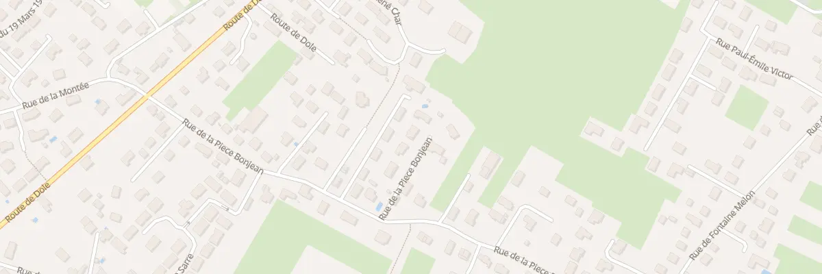Plan du 23B Rue de la Pièce Bonjean à Saint-Marcel