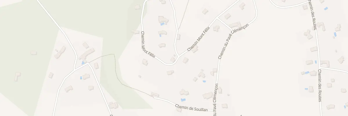 Plan du 245 Che de Mont Félix à Sonnay