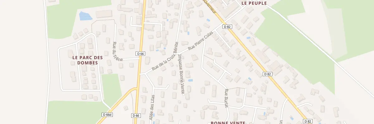 Plan du 144 Rue Pierre Colas à Ambérieux-en-Dombes