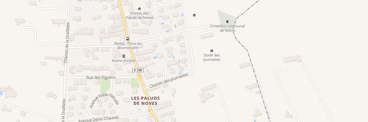 Plan du 5002 Che des Mules à Noves