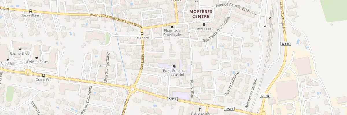 Plan du 74 Imp du Voiturier à Morières-lès-Avignon