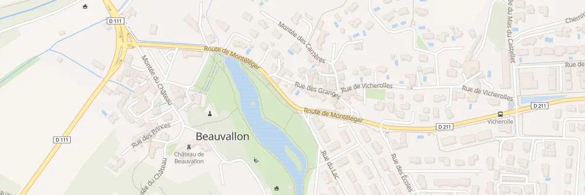 Plan du 73 Lot Les Patios I à Beauvallon