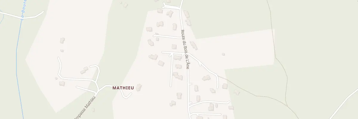 Plan du 585C Rte du Bois de l’Âne à Chantemerle-les-Blés