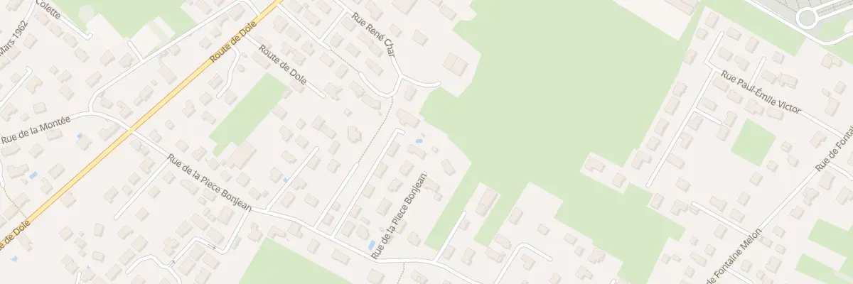 Plan du 23A Rue de la Pièce Bonjean à Saint-Marcel