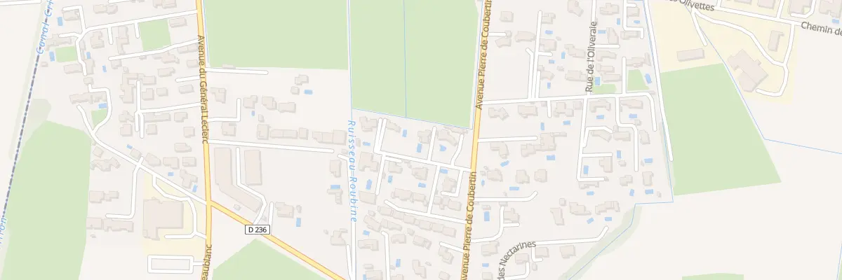 Plan du 594 Rte de Noves à Morières-lès-Avignon