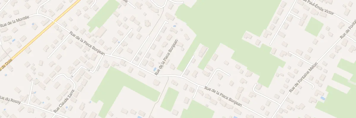 Plan du 27 Rue de la Pièce Bonjean à Saint-Marcel