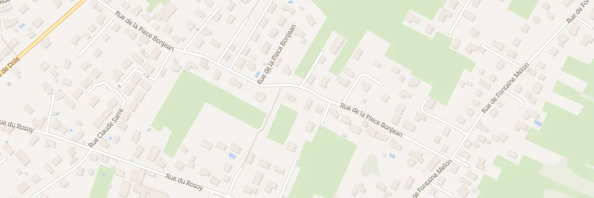 Plan du 28 Rue de la Pièce Bonjean à Saint-Marcel