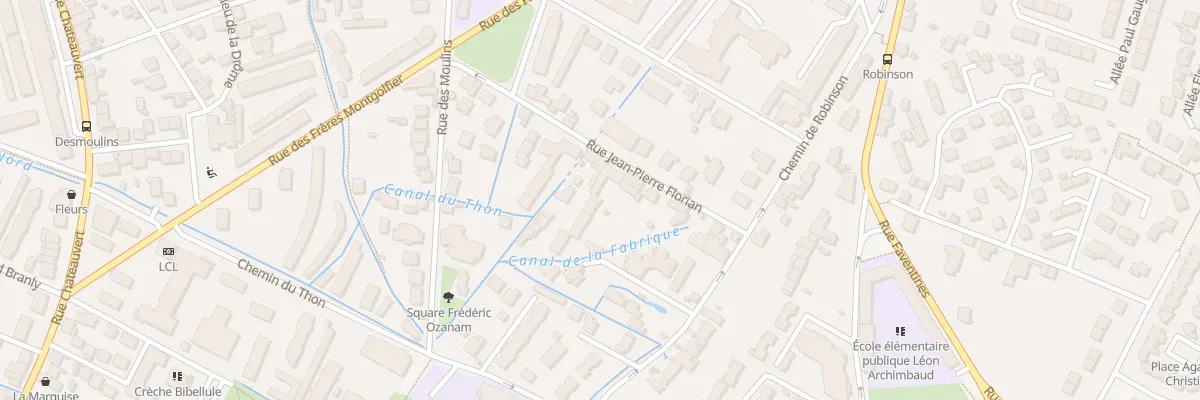 Plan du 22 Rue Florian à Valence