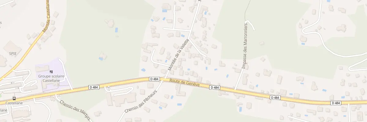 Plan du 62 Mte de la Velette à Rillieux-la-Pape