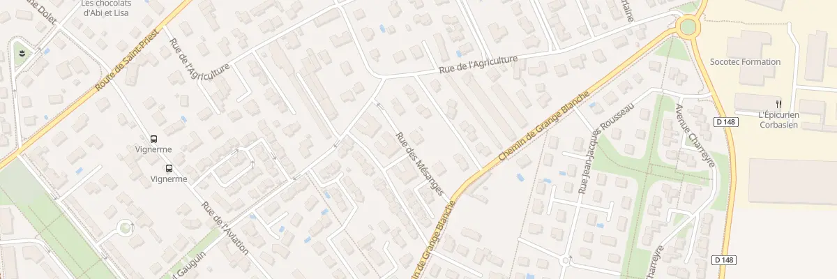 Plan du 33 Rue des Mésanges à Corbas