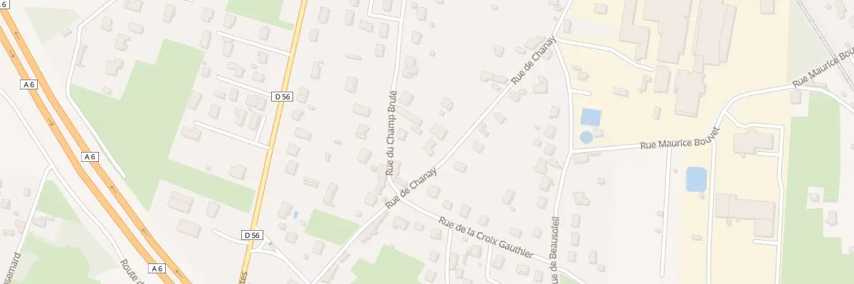 Plan du 29 Rue Chanay à Tournus
