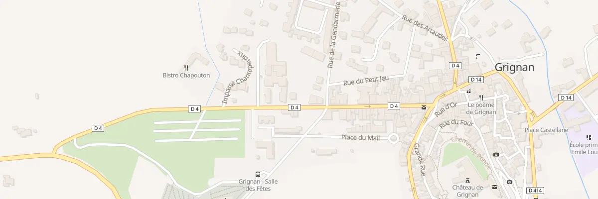 Plan du 5481 Le Village à Grignan