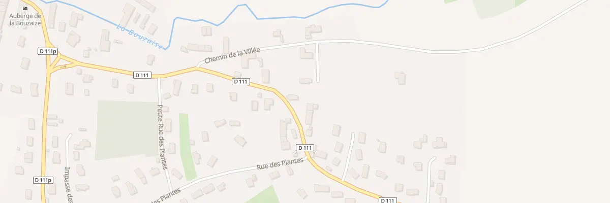 Plan du 13 Rte de Bourguignon Cd à Combertault