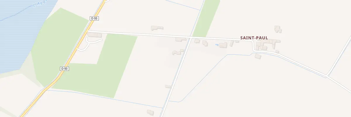 Plan du 5204 Saint Paul à Travaillan