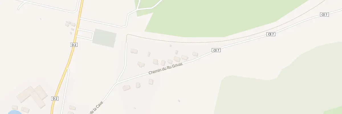 Plan du 7 Che du Ru Grivas à Humbécourt