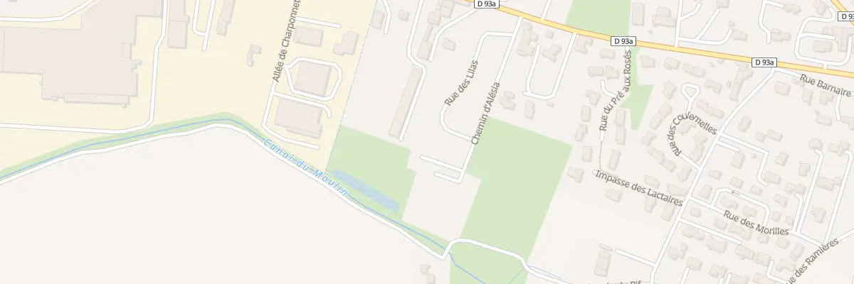 Plan du 148 Rue des lilas à Allex