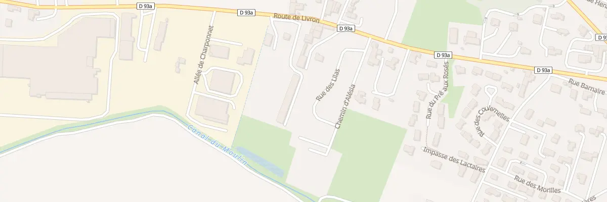 Plan du 126 Rue des lilas à Allex