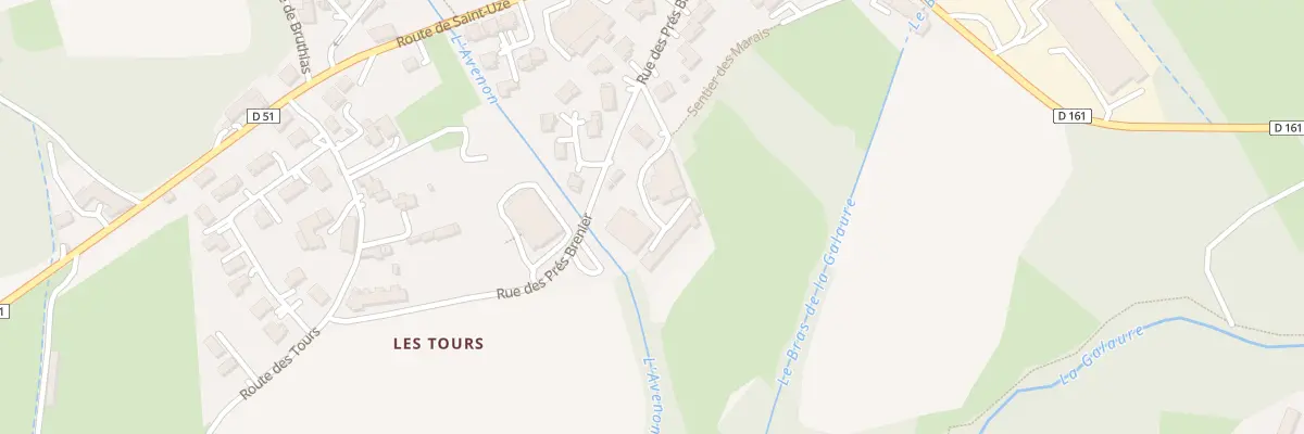 Plan du 55 Imp de la Laiterie à Saint-Jean-de-Galaure