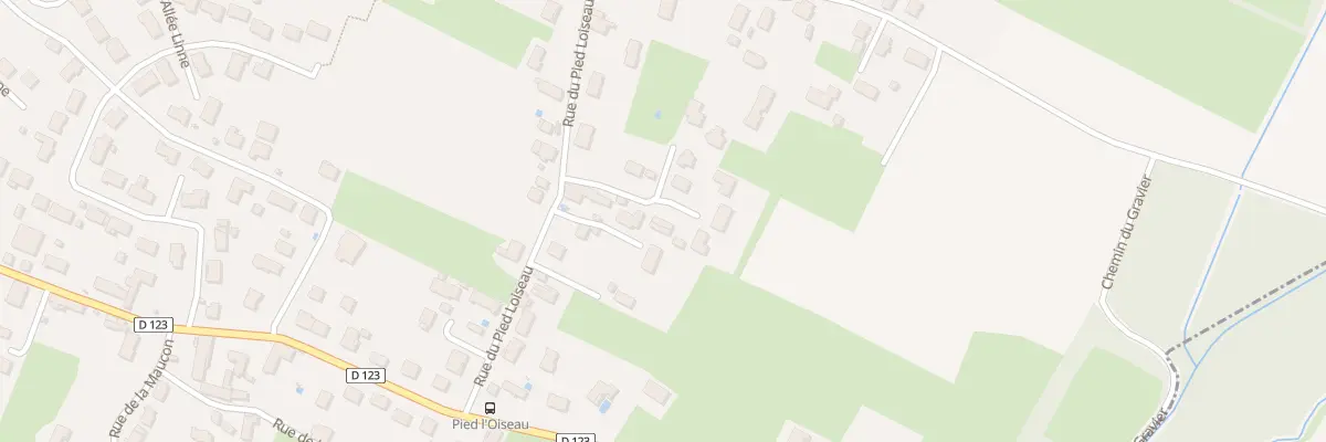 Plan du 16T All des Sapins à Saint-Marcel