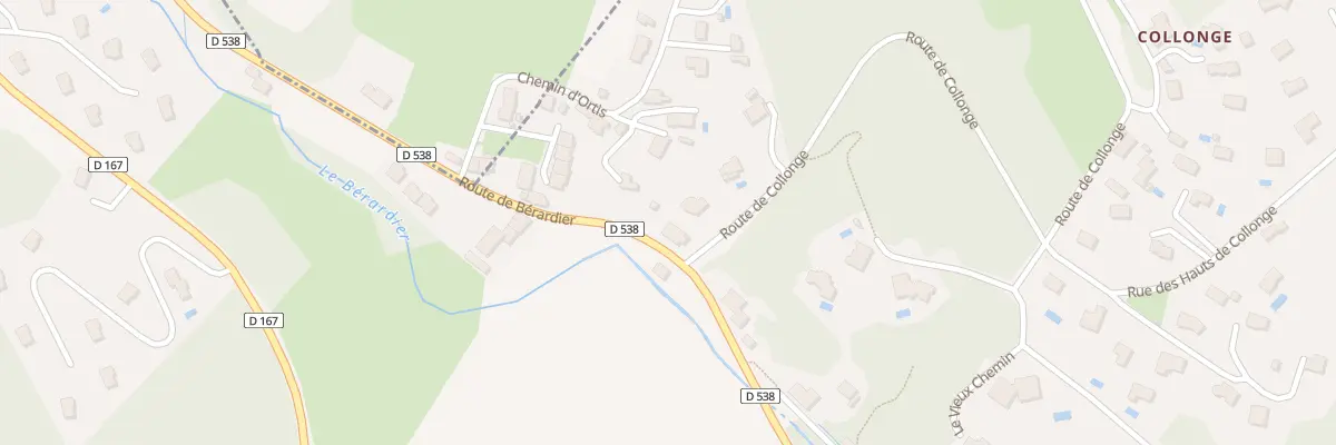 Plan du 5065 Rte de Bérardier à Jardin