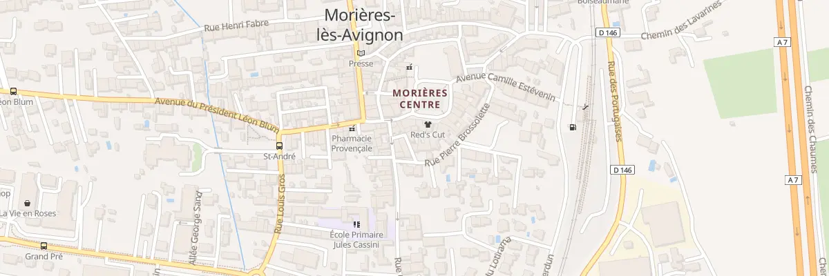 Plan du 19 Rue du Lys à Morières-lès-Avignon