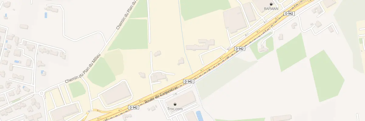 Plan du 1921 Rte de Carpentras à Sorgues