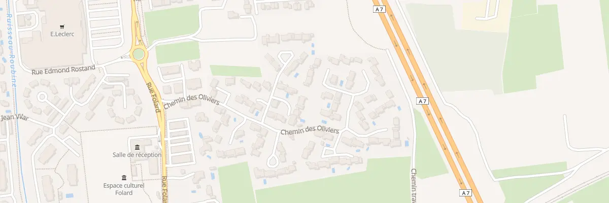 Plan du 43 Che des Oliviers à Morières-lès-Avignon
