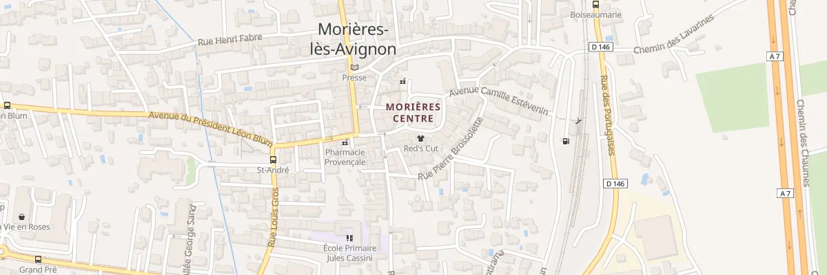 Plan du 81 Pl de la Liberte à Morières-lès-Avignon