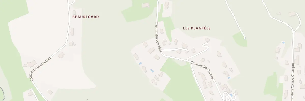 Plan du 500 Che des Plantees à Pont-Évêque