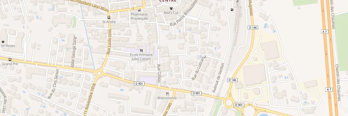 Plan du 34 Rue du Lotirama à Morières-lès-Avignon