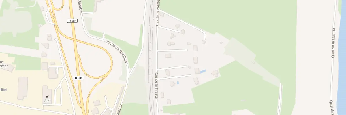 Plan du 888 Rue de la Preste à Tournus