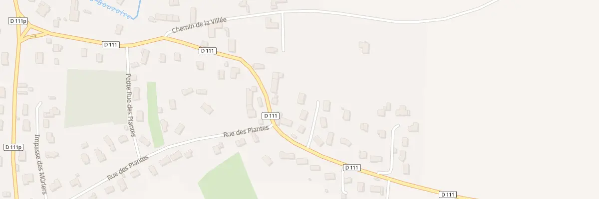 Plan du 21D Rte de Bourguignon Cd à Combertault