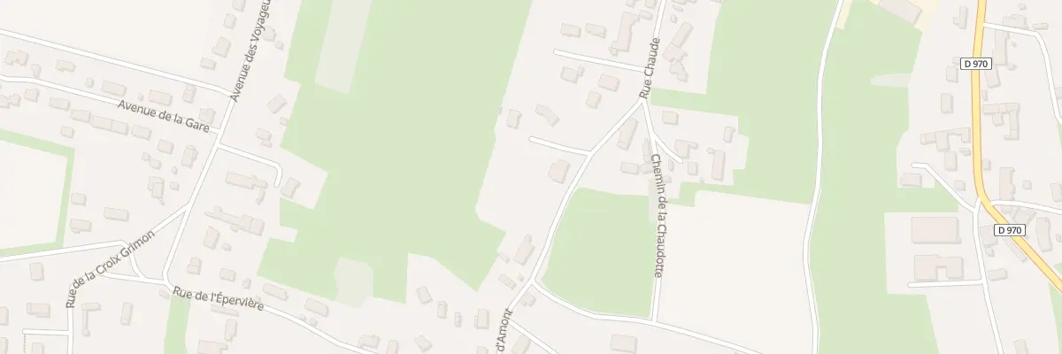Plan du 22 Rue Chaude à Saint-Loup-Géanges