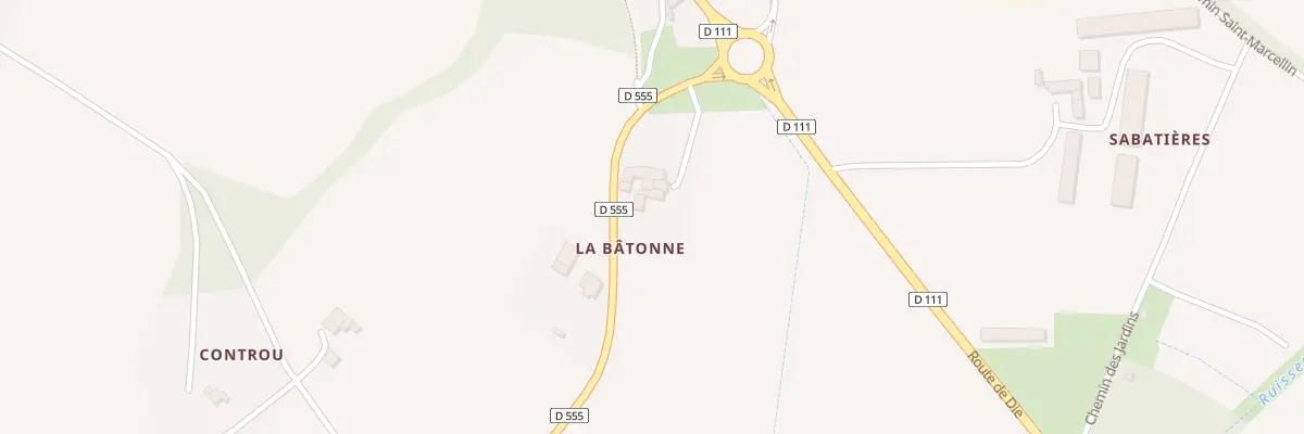 Plan du 5408A Sabatieres à Étoile-sur-Rhône