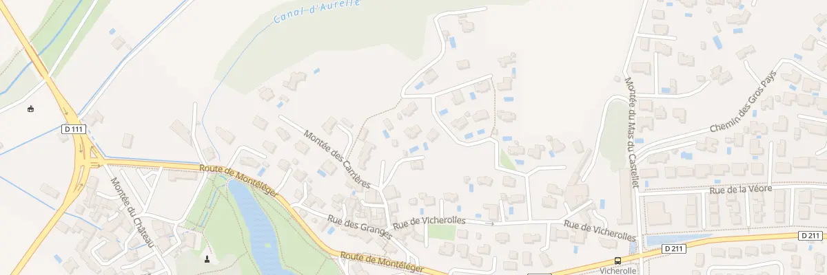 Plan du 11 Allée des Vignes à Beauvallon