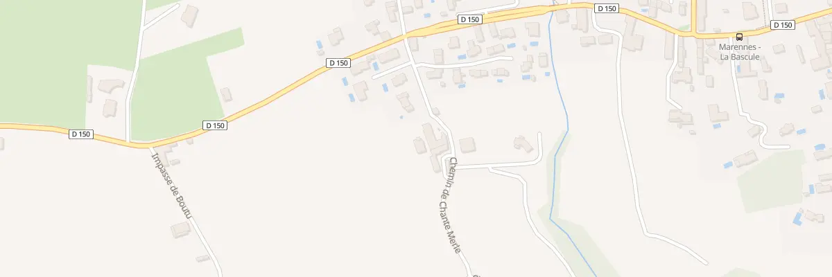 Plan du 5069 Chantemerle à Marennes