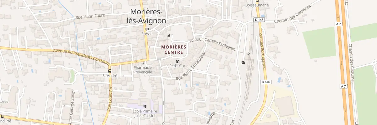 Plan du 51 Pl de la Liberte à Morières-lès-Avignon