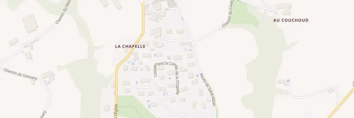 Plan du 19 Lot la Combe de la Chapelle à La Chapelle-de-Surieu