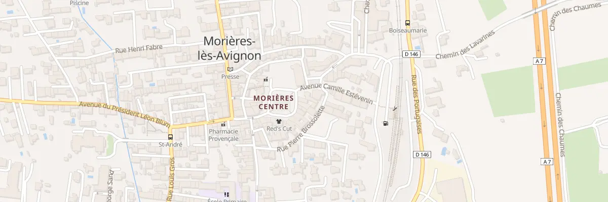 Plan du 9000F Pl de la Liberte à Morières-lès-Avignon