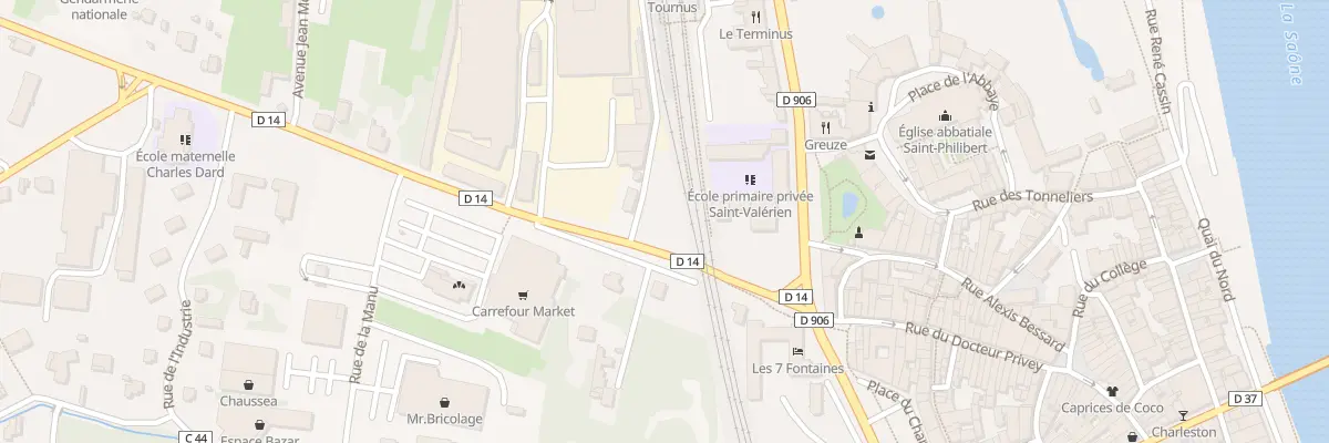 Plan du 24B Rue Guyot à Tournus