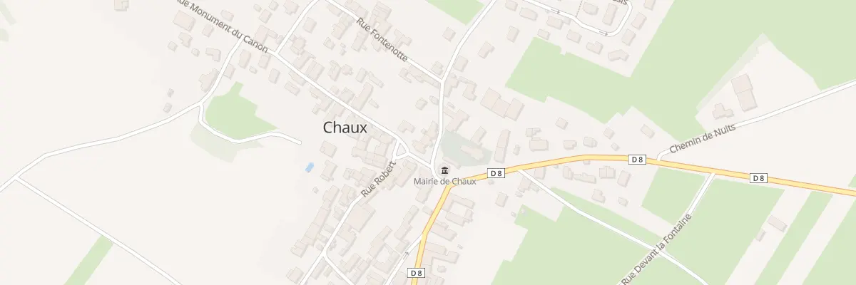 Plan du 2 Pl de la Mairie à Chaux