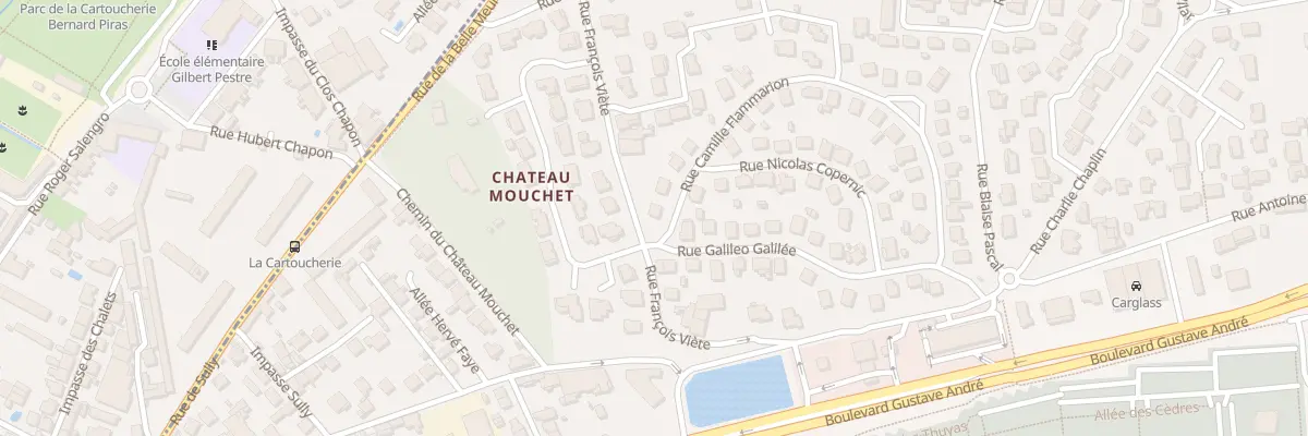Plan du 1 Rue Camille Flammarion à Valence