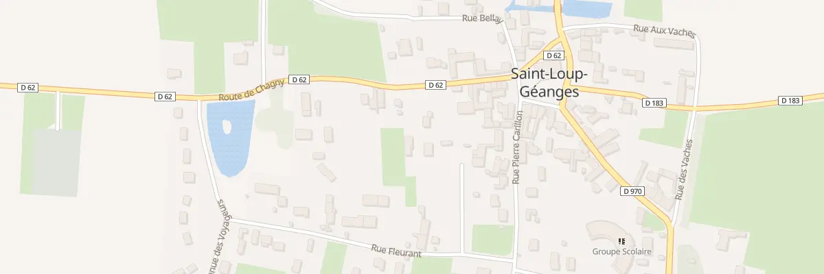 Plan du 13 Rue Jules et Julien Maitre à Saint-Loup-Géanges