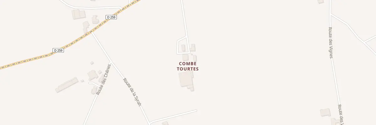 Plan du 5008 Combe Tourtes à Beaumont-Monteux