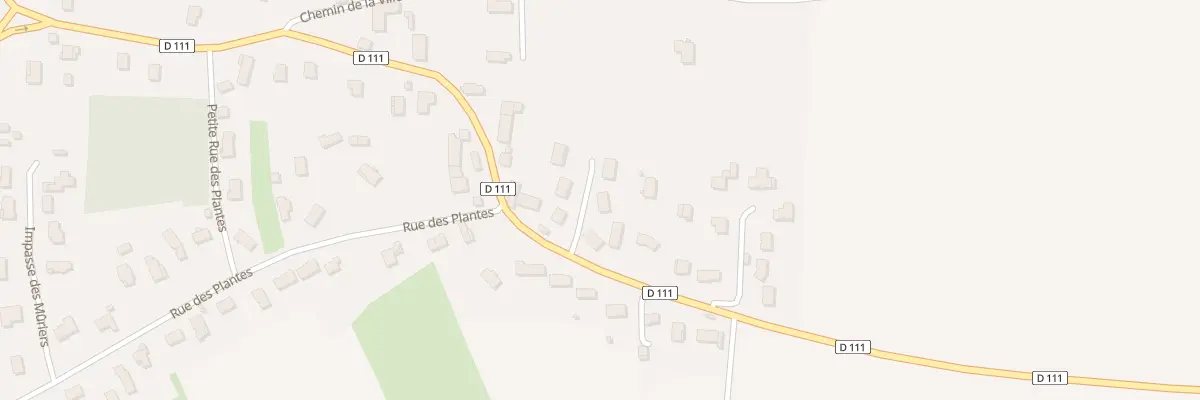 Plan du 21B Rte de Bourguignon Cd à Combertault